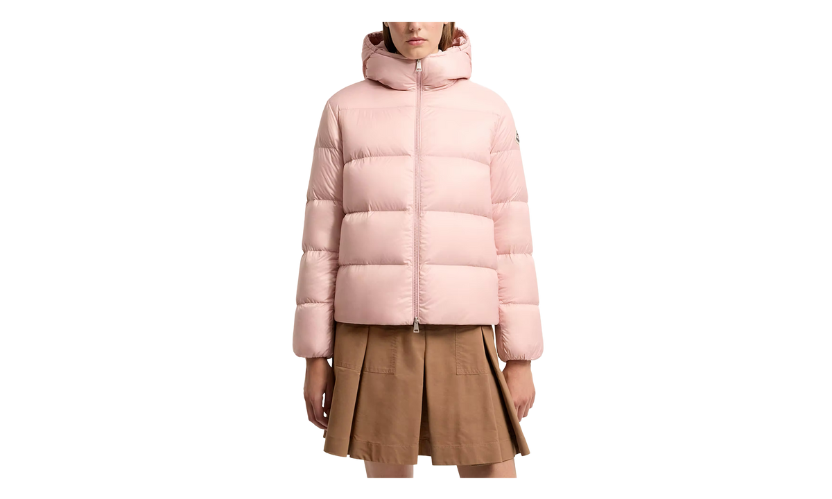 MONCLER Feligule Hooded Short Down Jacket WMNS "Pink" MON136