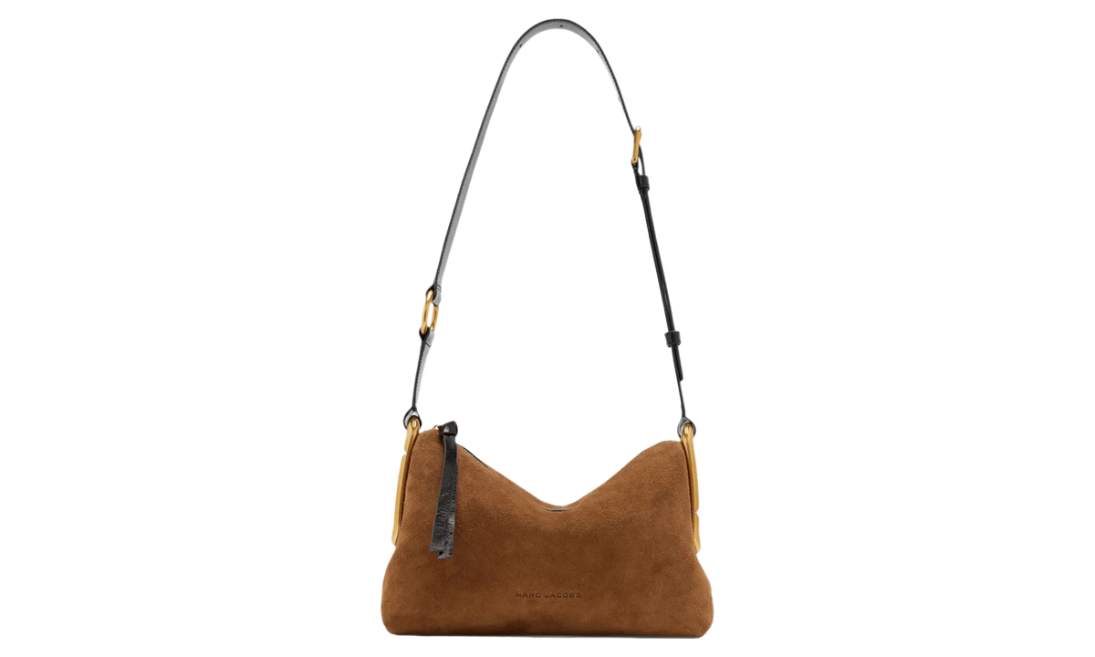 Marc Jacobs Suede Scene Medium Shoulder Bag "Copper" 2F6HCR017H01 860