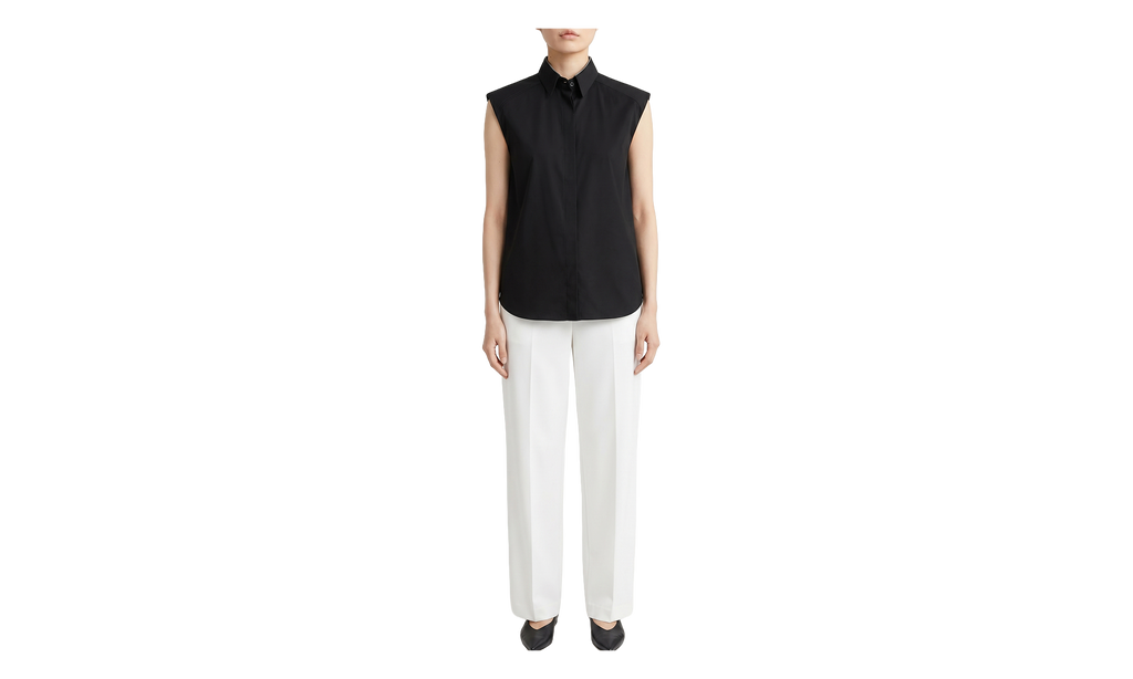 Brunello Cucinelli Sleeveless Shirt WMNS "Black" BRUN1291