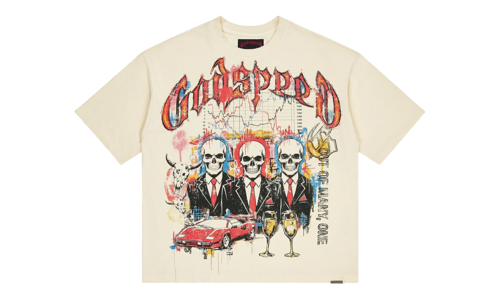 Godspeed New York A.T.H. T-Shirt "Bone" GS165