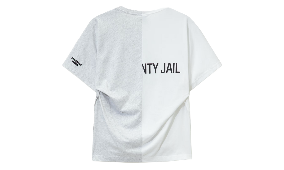 PROTOCOL INDEX Fake Shoulder Seam T-Shirt "Grey" PI00029