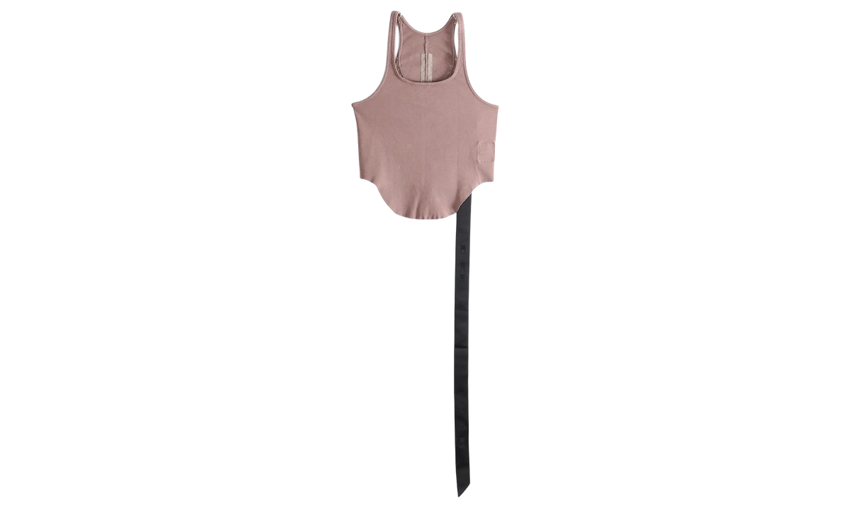Rick Owens DRKSHDW Basic Tank Cropped Top WMNS "Grape" DS02F6100 RN 86