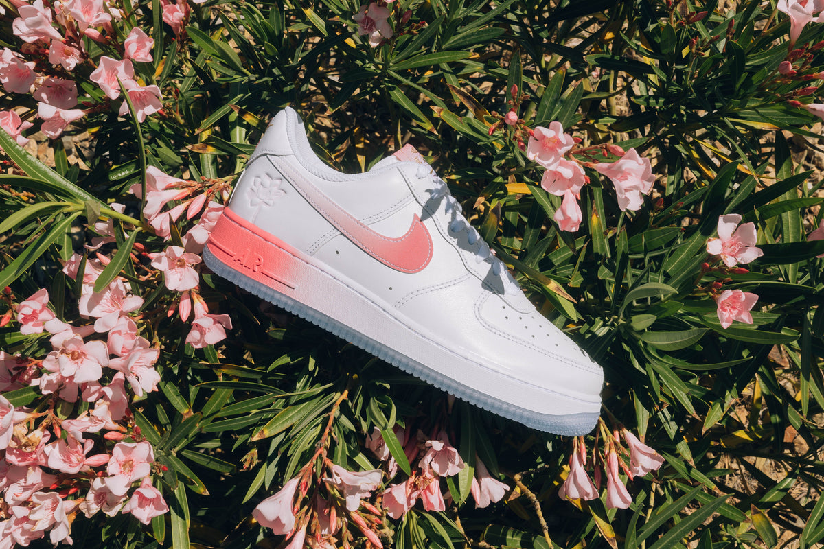Nike Air Force 1 '07 PRM - White/Lotus Pink/Yellow Gold