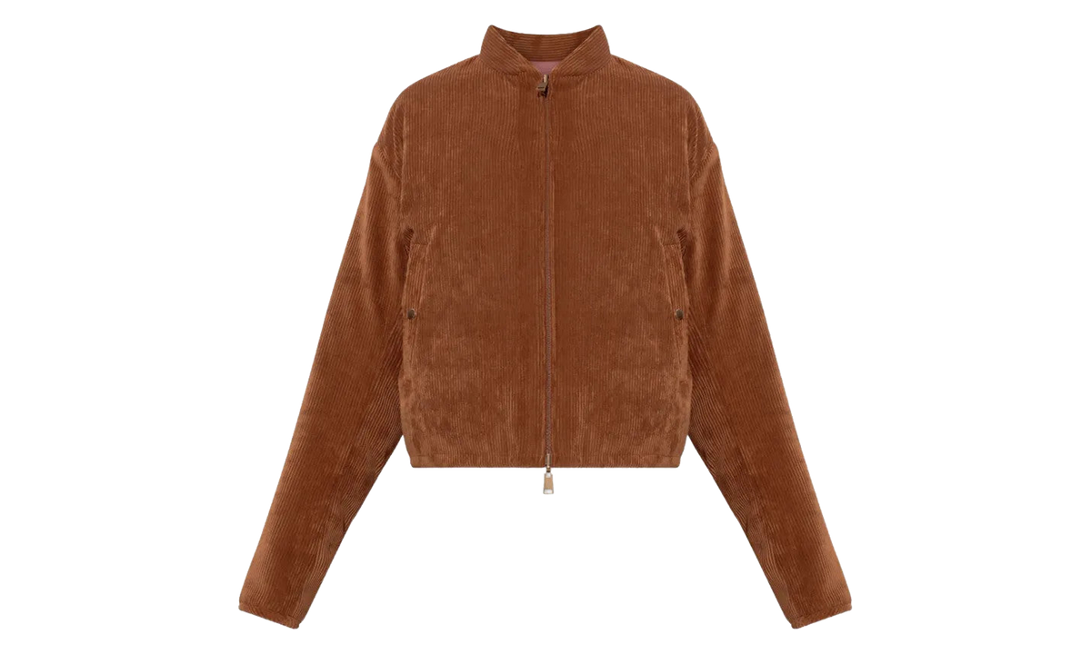 Moncler Blageon Corduroy Reversible Down Jacket WMNS "Camel Beige" MON90