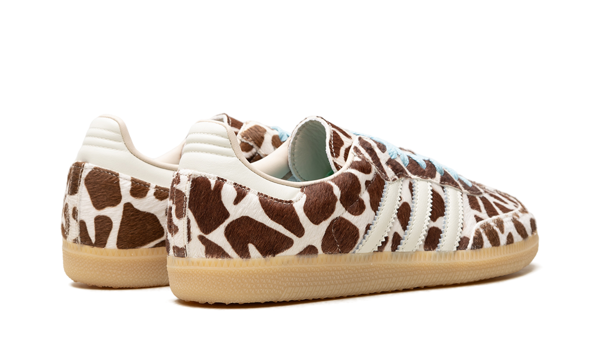 Adidas Samba OG WMNS "Cow Print Crystal Linen" KI6669
