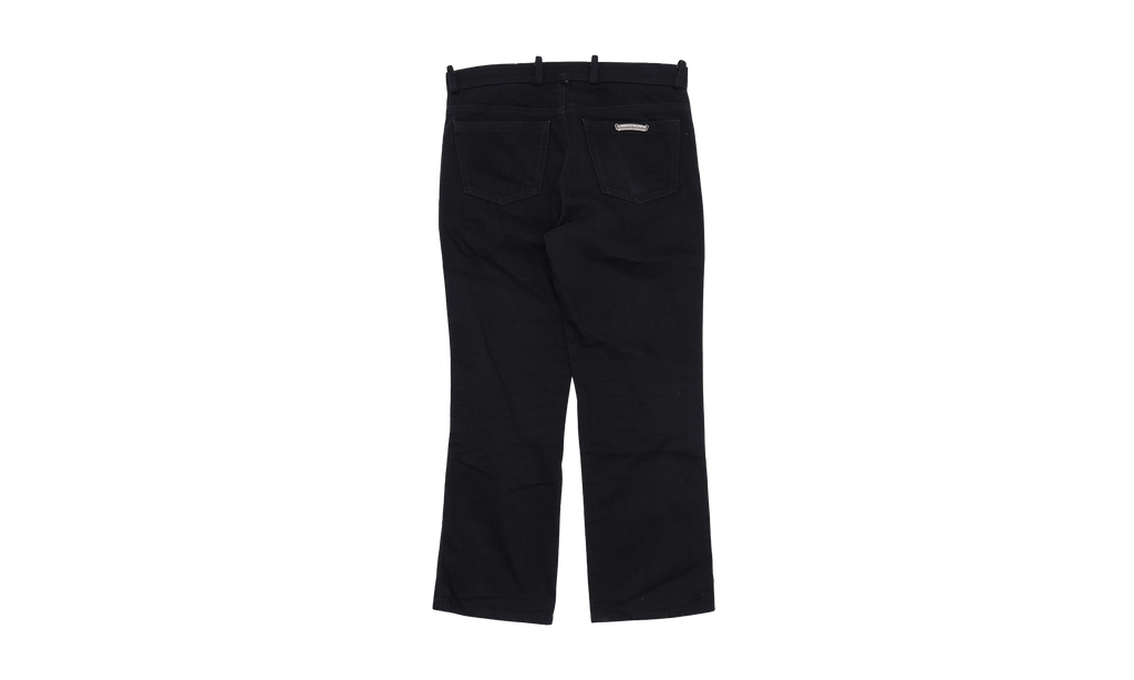 Chrome Hearts Fleur Knee Jeans "Black" CHRM0285