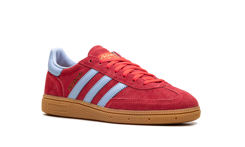 Adidas Handball Spezial WMNS "Lucid Red Glow Blue Gum" JR3607
