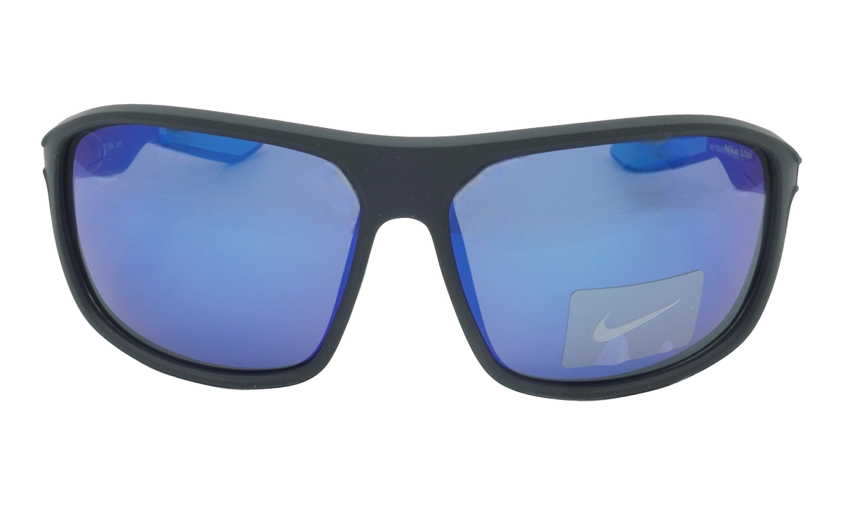 Nike Premier Stride Sunglasses "Matte Black / Blue Mirror" IB3286X 010