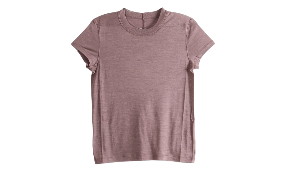 Rick Owens Cropped Level T-Shirt WMNS "Grape" RP02F5235 JSW 86