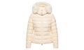 MONCLER Badyeffe Hooded Short Down Jacket WMNS "White Ivory" MON129