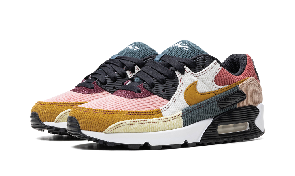 Nike AIR MAX 90 WMNS "Multi-Color Corduroy" FB8455 001