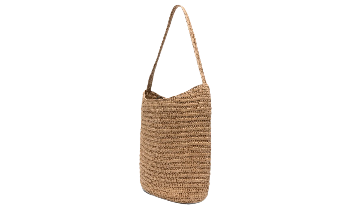 The Row Alma Shoulder Raffia Bag "Tan" W2173 W27 TE