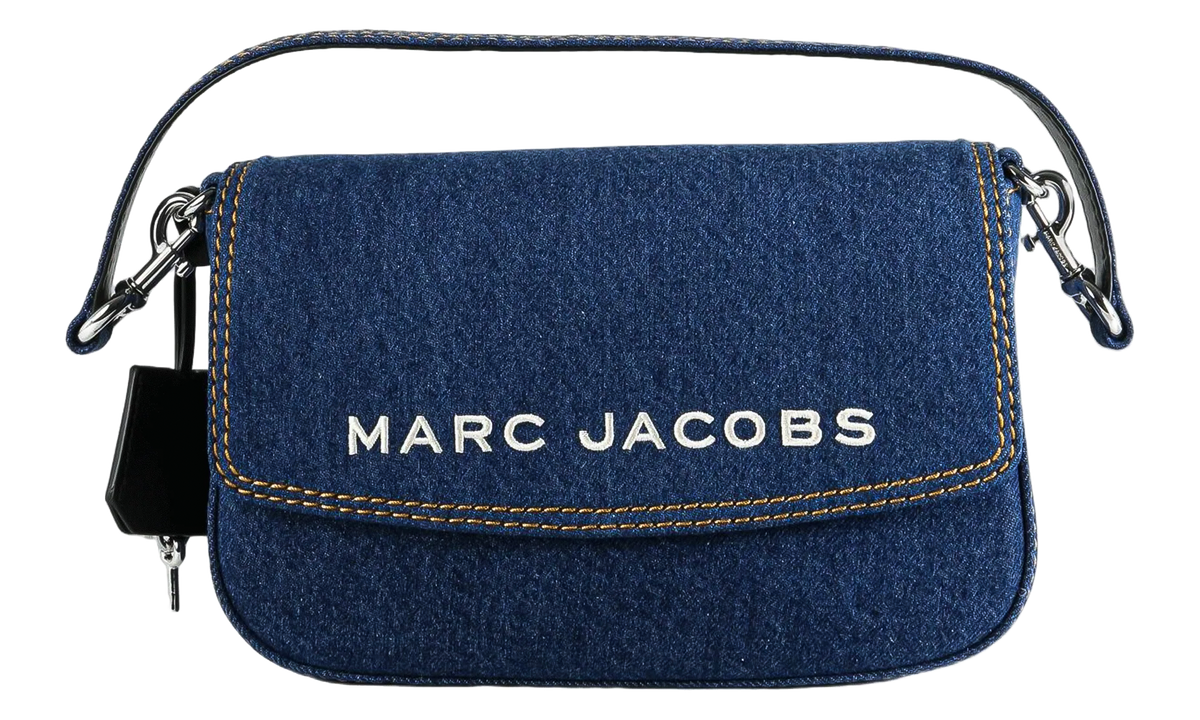 Marc Jacobs Messenger Denim Bold Bag "Dark Denim" 4S6HMS025H02 469