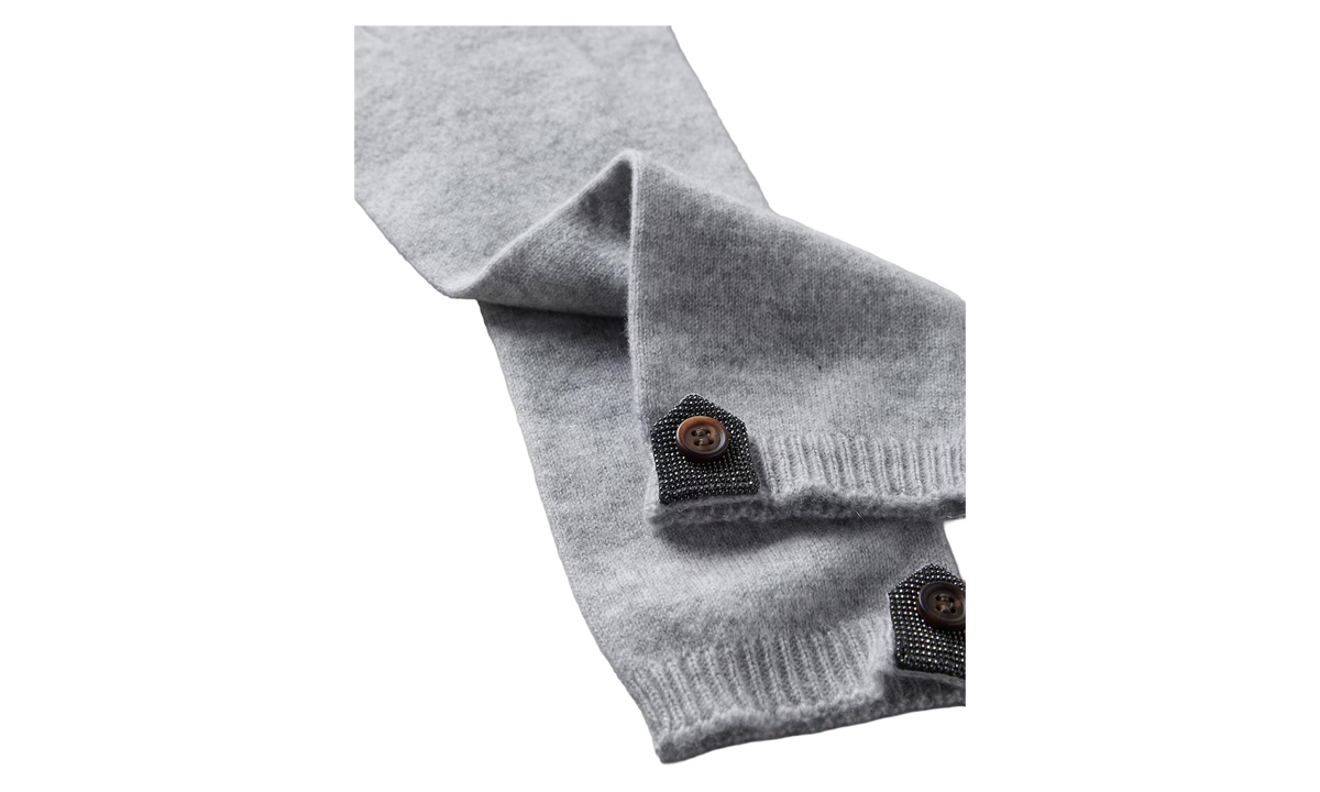 BRUNELLO CUCINELLI Cashmere Opera Gloves WMNS "Pebble" BRUN142