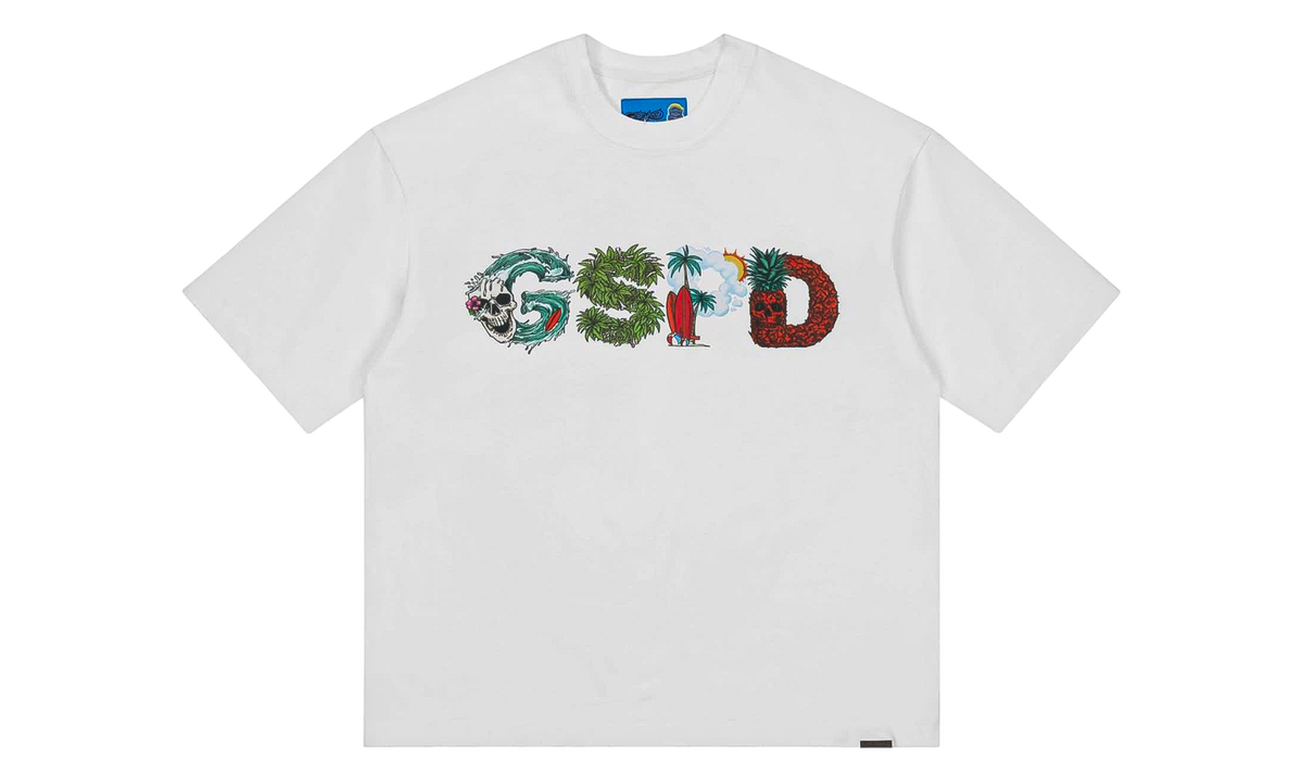Godspeed New York Surfs Up T-Shirt "White" GS278