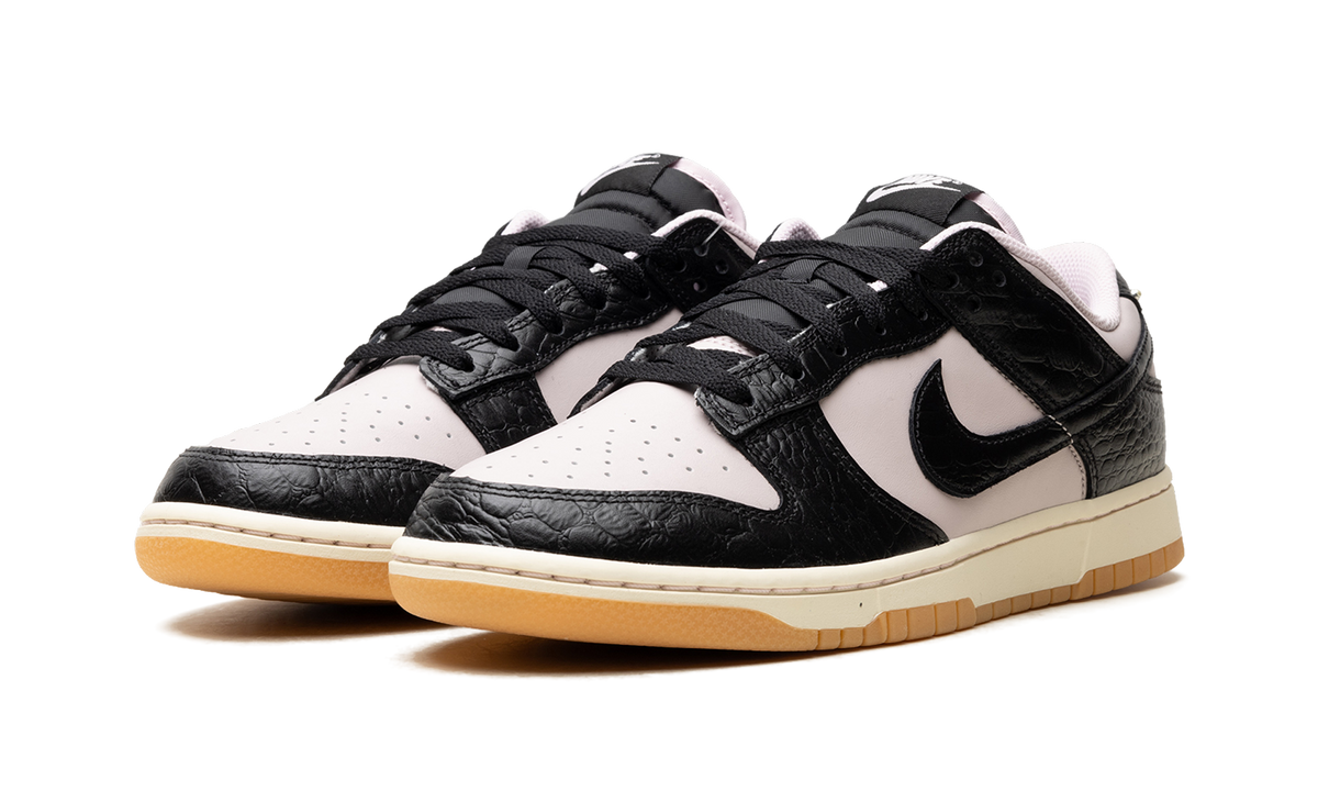 Nike Dunk Low "Black Platinum Violet Croc" HF9191 001