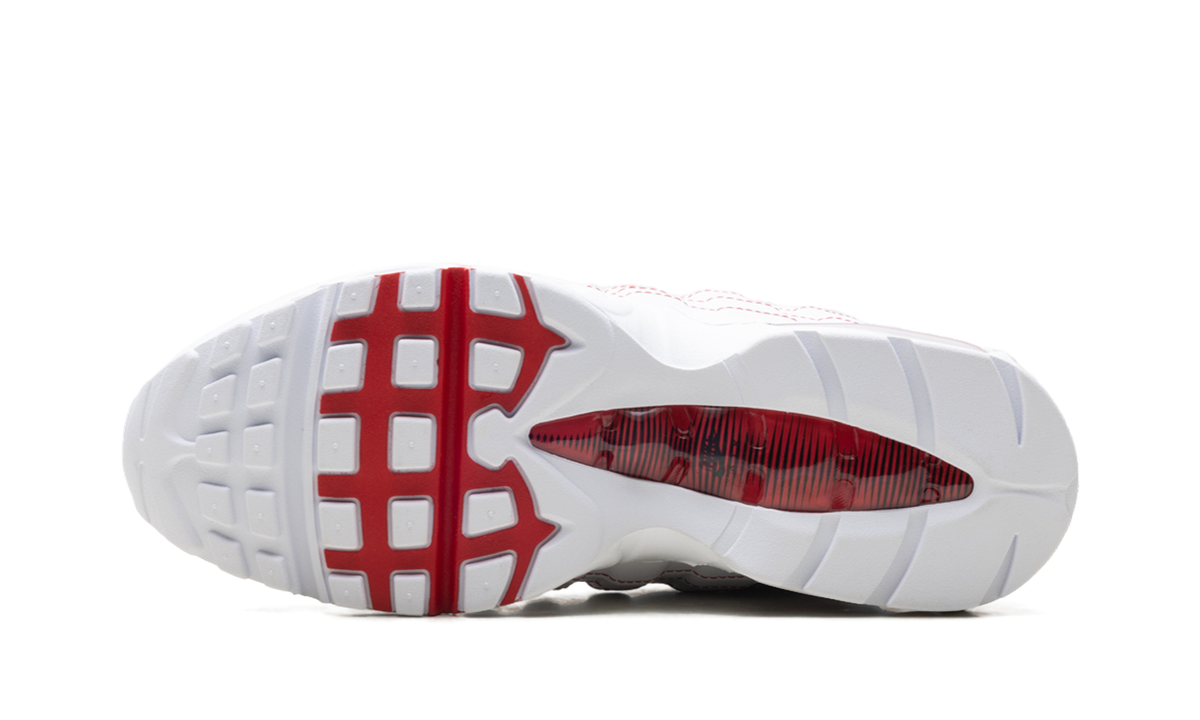 Nike Air Max 95 OG "Big Bubble White University Red" IB7936 100