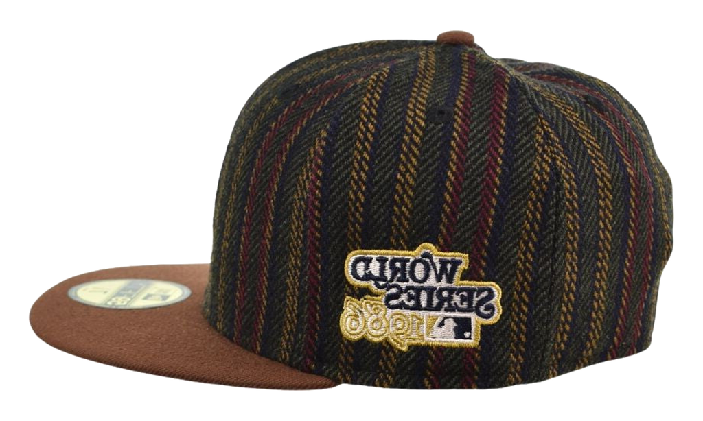 New Era 59FIFTY New York Mets Herringbone 2-Tone Fitted Hat "Brown" 60586699