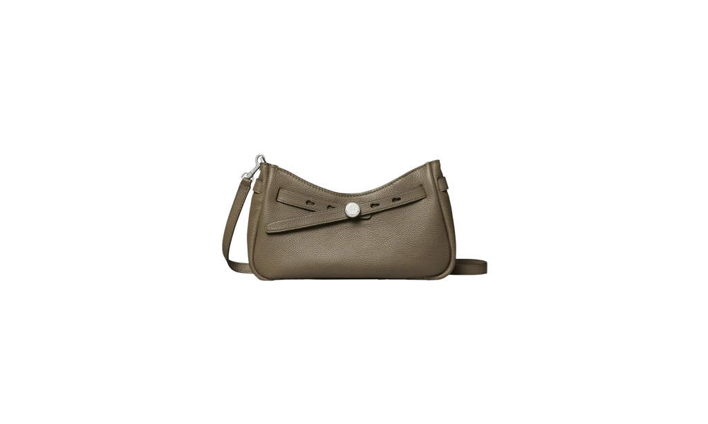 Tory Burch Romy Zip Top Crossbody Bag "Brown" 179955 250