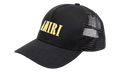 Amiri Core Logo Trucker Hat "Black / Yellow" XMAH001 011