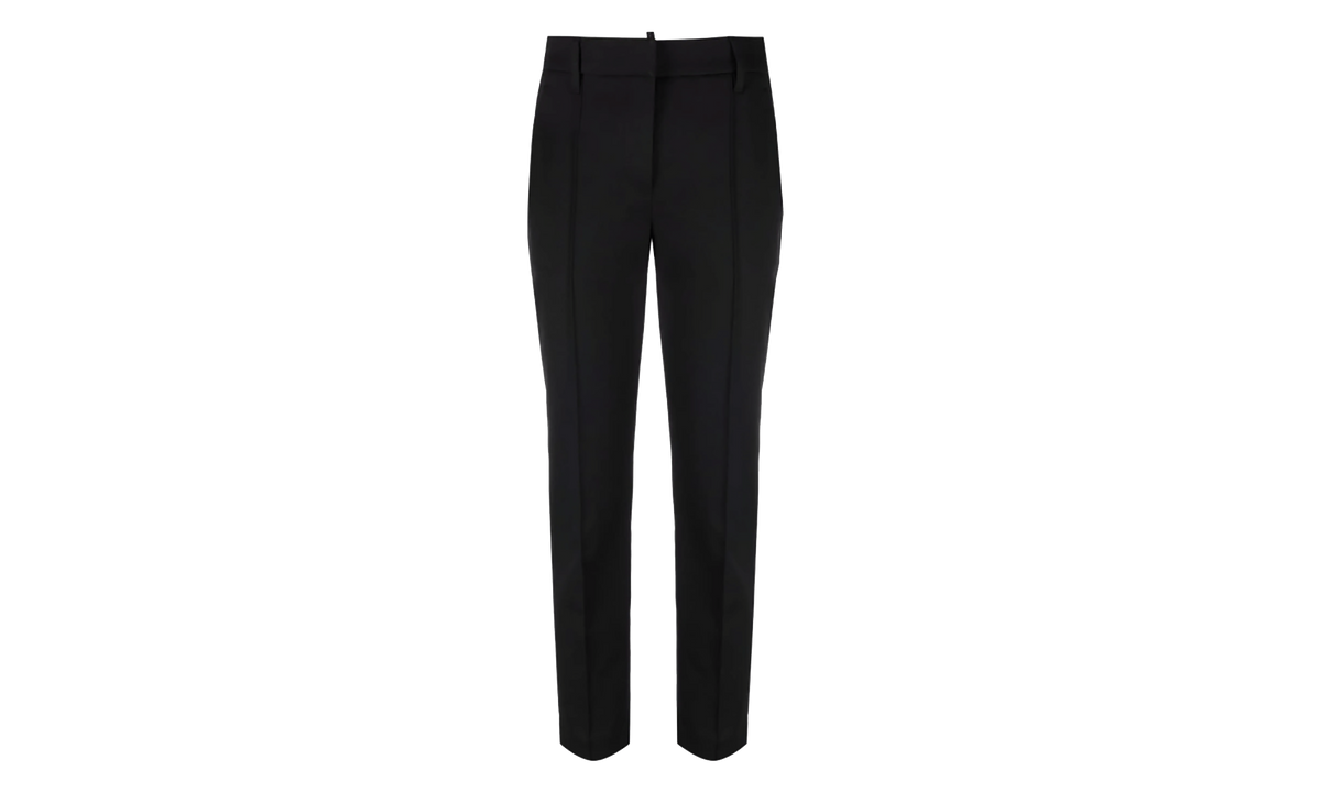 Brunello Cucinelli Cotton Tailored Trousers WMNS "Nero" BRUN1284