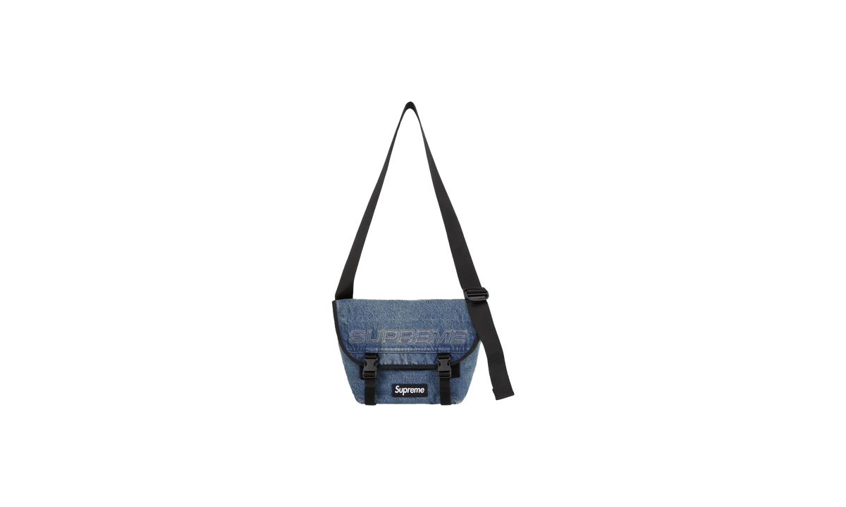 Supreme Denim Messenger Bag "FW25 - Washed Indigo" SU25835