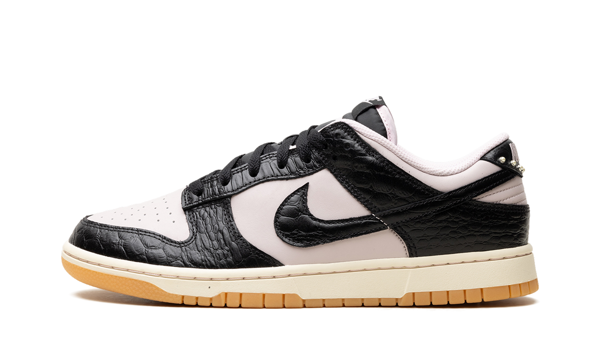 Nike Dunk Low "Black Platinum Violet Croc" HF9191 001