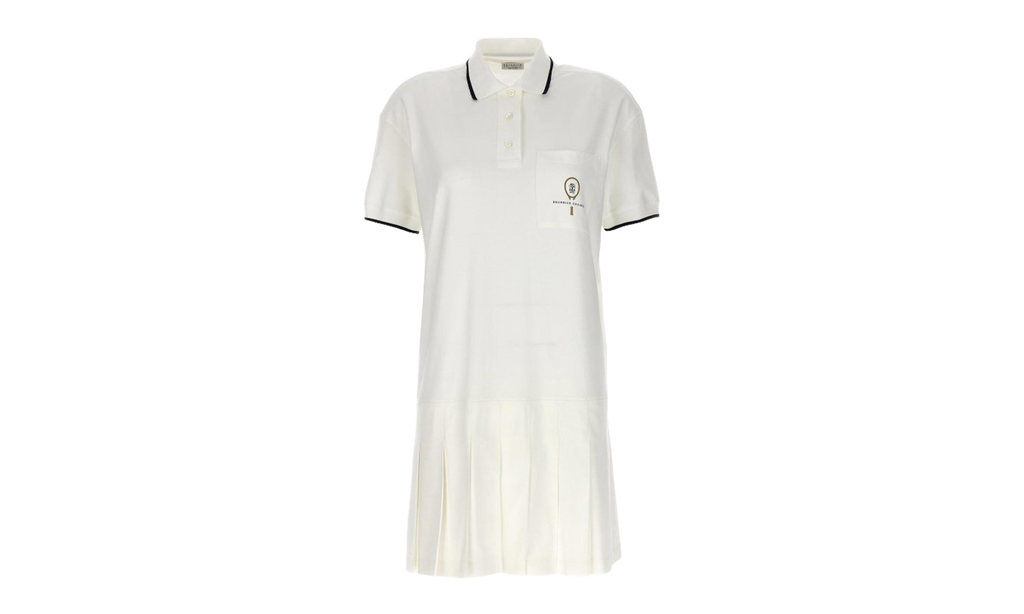 Brunello Cucinelli Cotton Polo Dress WMNS "Bianco" BRUN1461