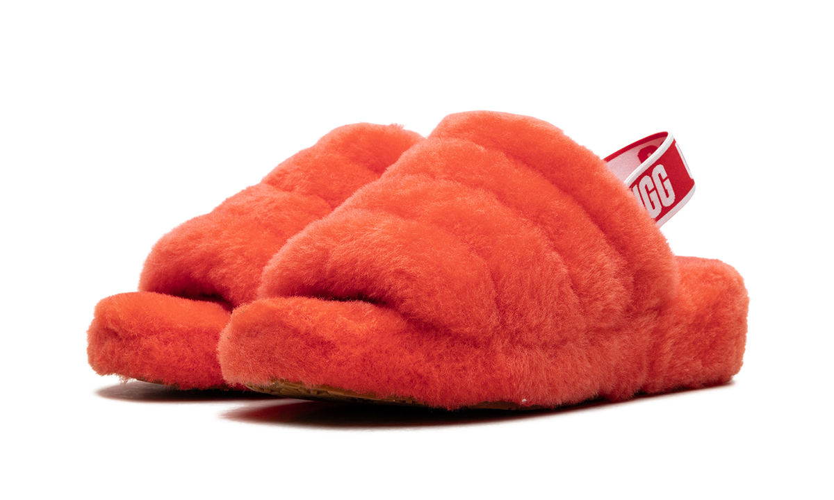 Ugg Fluff Yeah Slide WMNS "Red Currant" 1095119 RCRR