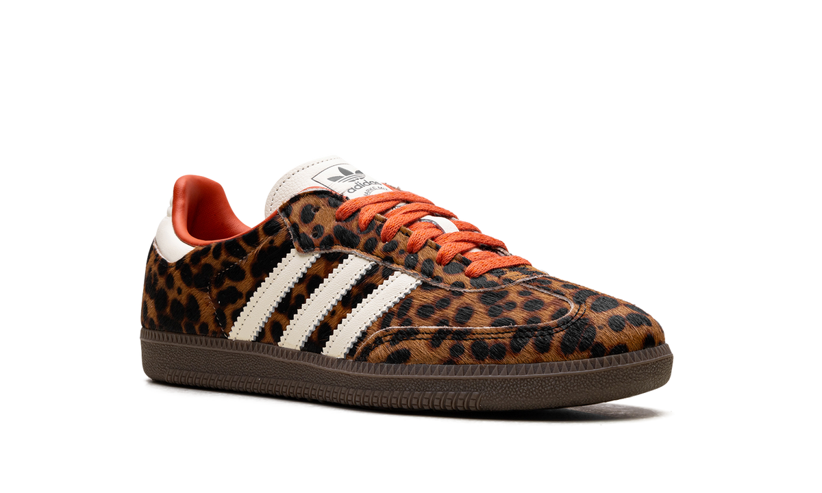 Adidas Samba OG WMNS "Leopard / Cream Orange" JI2734