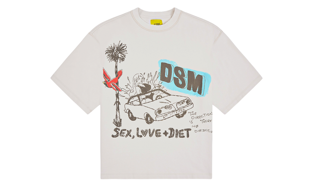 Diet Starts Monday SL&D Doodle Tee "Antique White" DSM SUM26 044