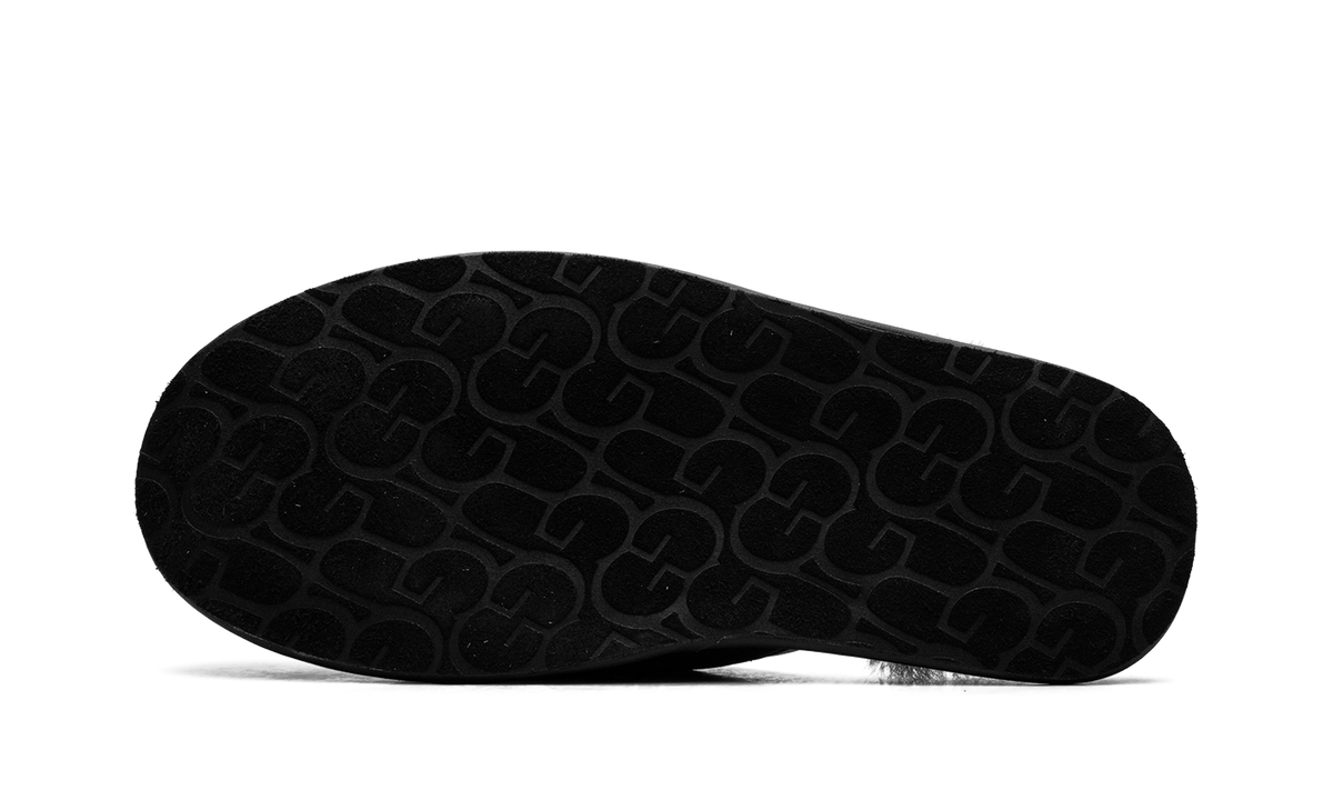 UGG Scuff Leather Slipper "Black" 1108192 BLK