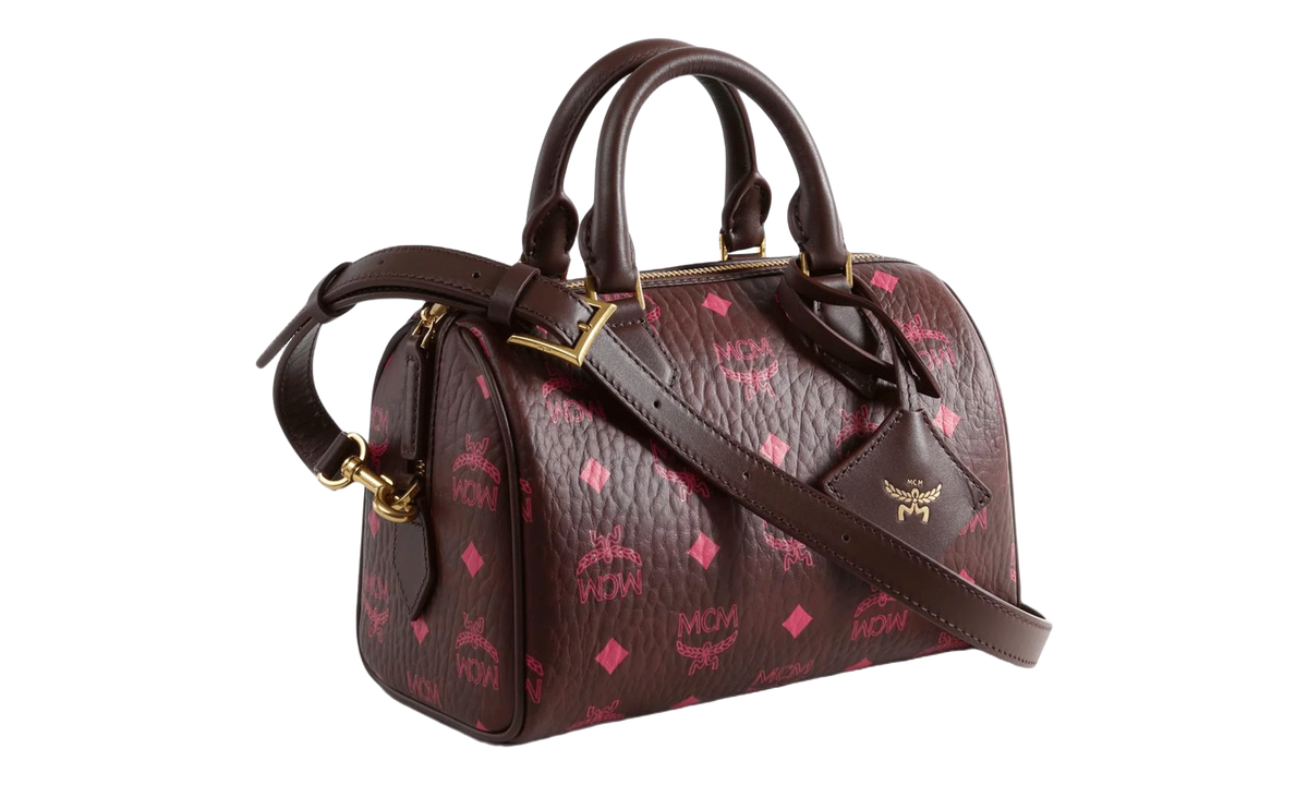 Mcm Ella VI Boston Hybrid Small Bags "Cinnamon" MWBGSEA02 CINNAMON