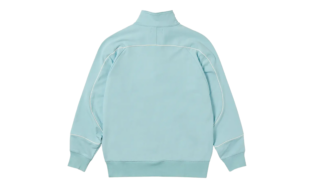 Palace Sport Piped 1/4 Zip "Crystalised Blue" p0047
