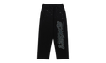 Rhinestone Punk V2 Sweatpants "Black" SP5der338