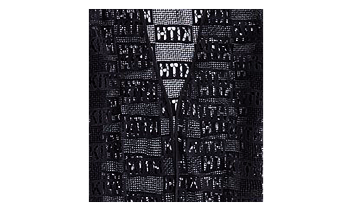 Jace Logo Lace Baseball Shirt WMNS "Black" KITH198