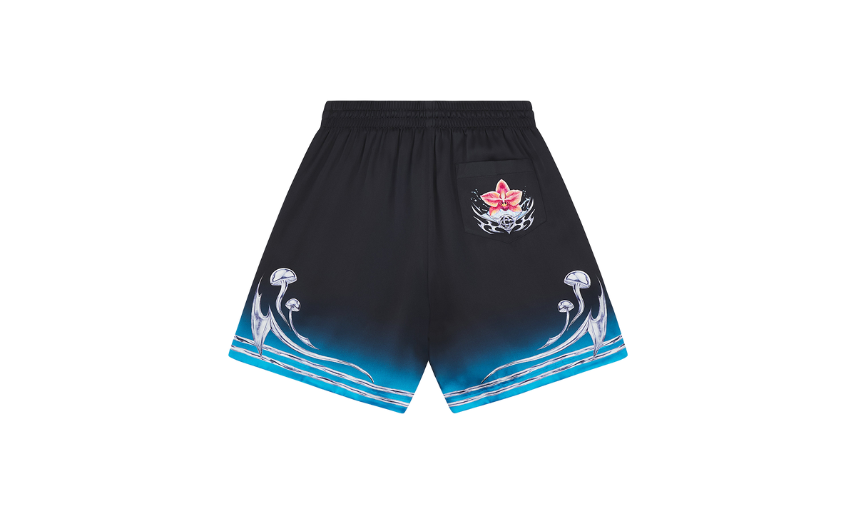 Casablanca Blades Silk Short "Black" AW25 TR 012 04