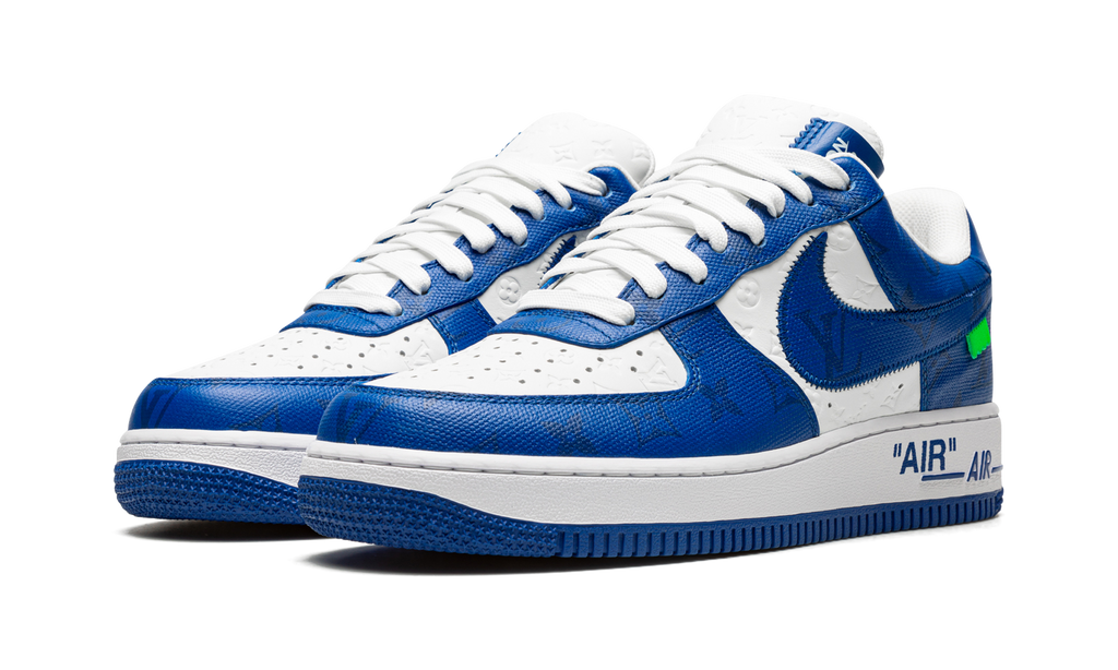 Nike Louis Vuitton Air Force 1 Low "Virgil Abloh - White/Blue" 1A9VAO