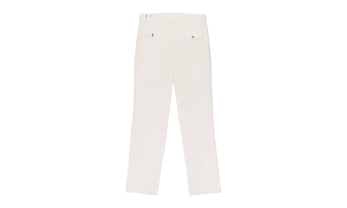Aime Leon Dore CORDUROY SUIT TROUSERS "CREAM" FW23WP011 PRISTINE