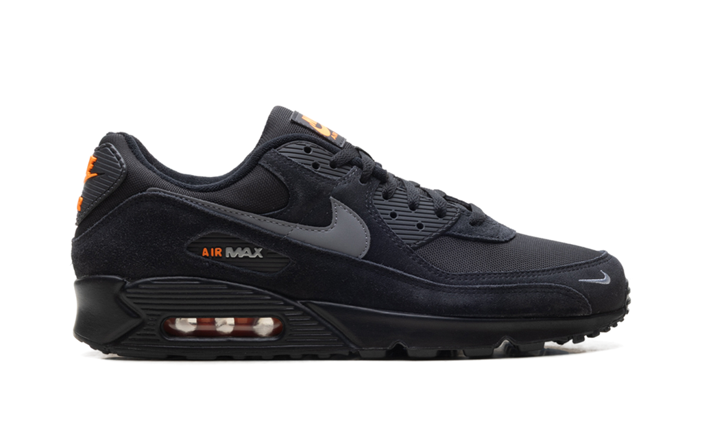 Nike Air Max 90 "Black Metallic Cool Grey Orange" DO6706 010