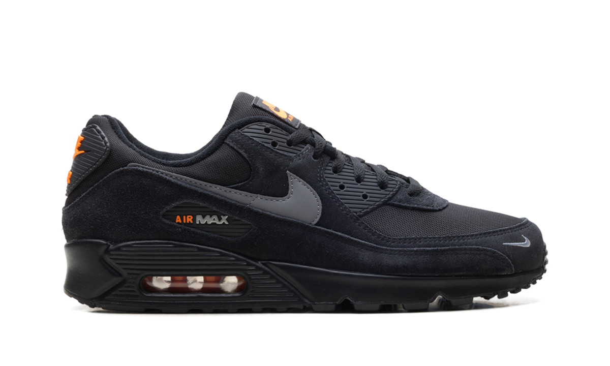Nike Air Max 90 "Black Metallic Cool Grey Orange" DO6706 010