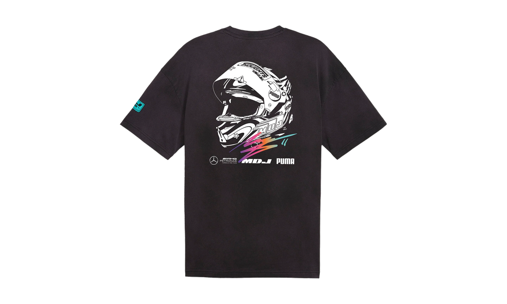 Puma MAPF1 X MDJ GRAPHIC TEE "Black" 627838 01