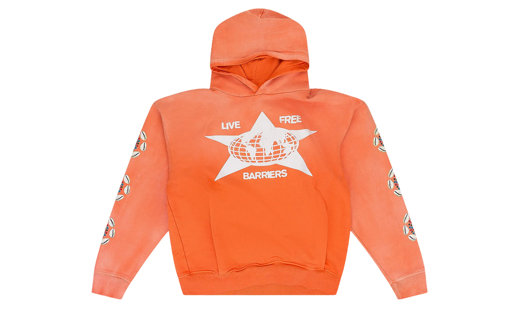 BARRIERS Cowrie Shell Hoodie "Orange" BAR70