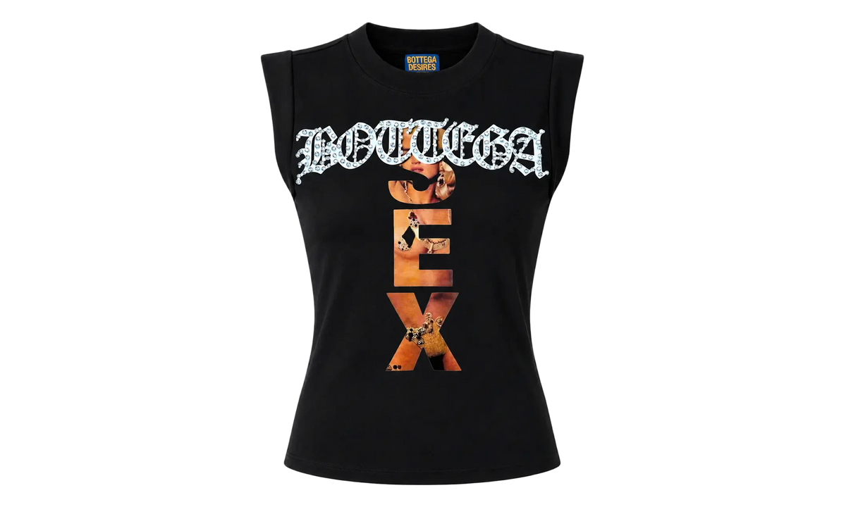 Bottega Desires Madonna Sleeveless T-Shirt WMNS "Black" BD041
