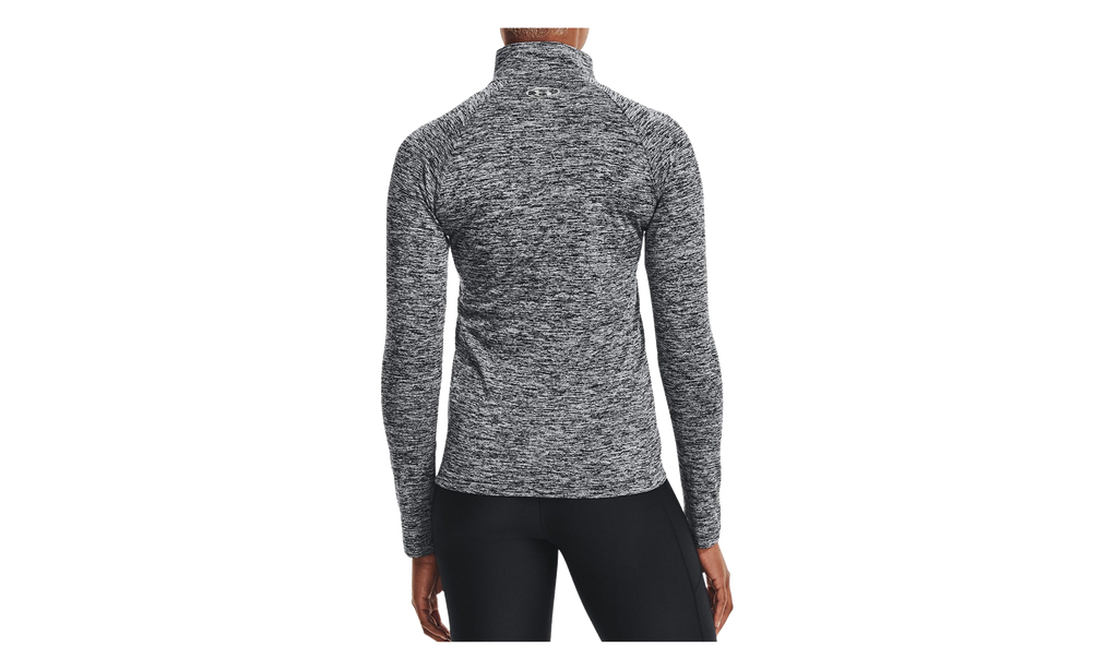 Under Armour Tech Twist Zip Pullover WMNS "Black / Metallic Silver" 1320128 001
