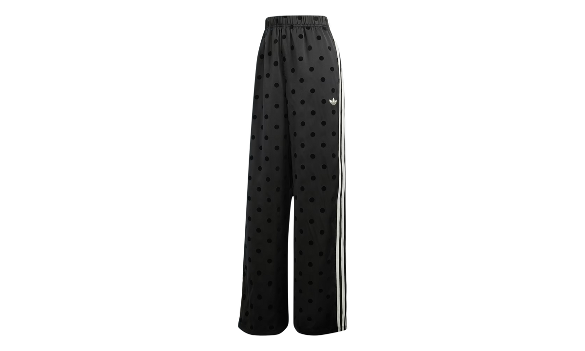 Adidas Satin Polka Dots Wide Leg Pants WMNS "Black" KV1169