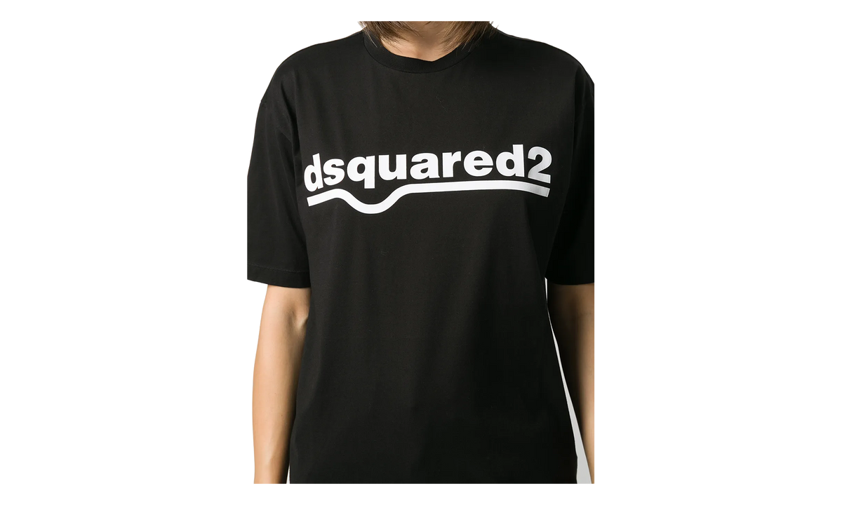 Dsquared2 Classic Logo Cotton T-Shirt "Black" S75GD0141-S22427-900