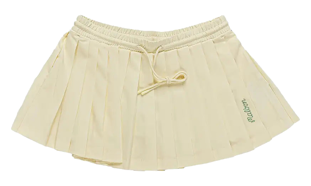 Malbon Golf Giselle Skirt WMNS "Cream" MW 0251 CRM