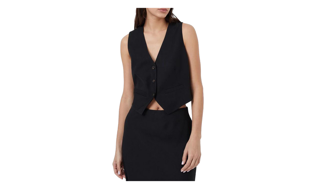BRUNELLO CUCINELLI Tailored Vest With Buttons WMNS "Black" BRUN1294