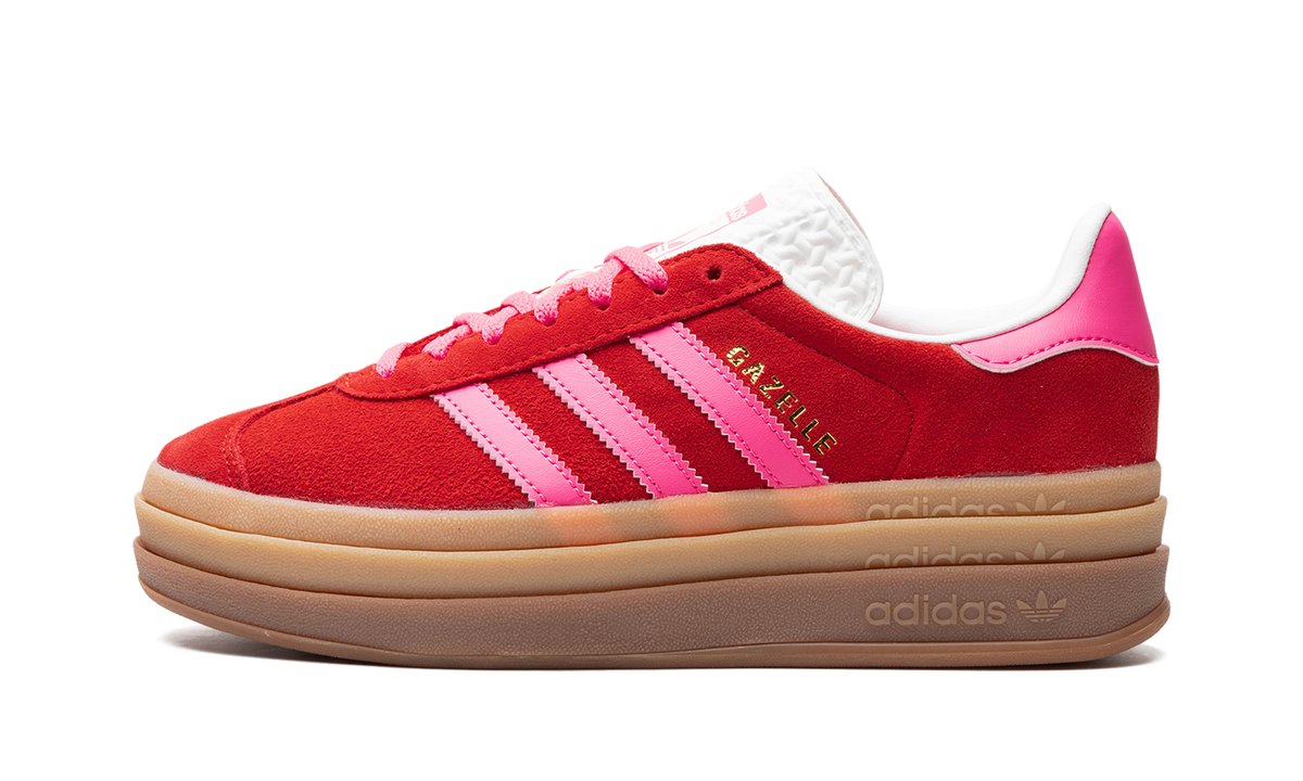 Adidas Gazelle Bold WMNS "Collegiate Red Lucid Pink" IH7496